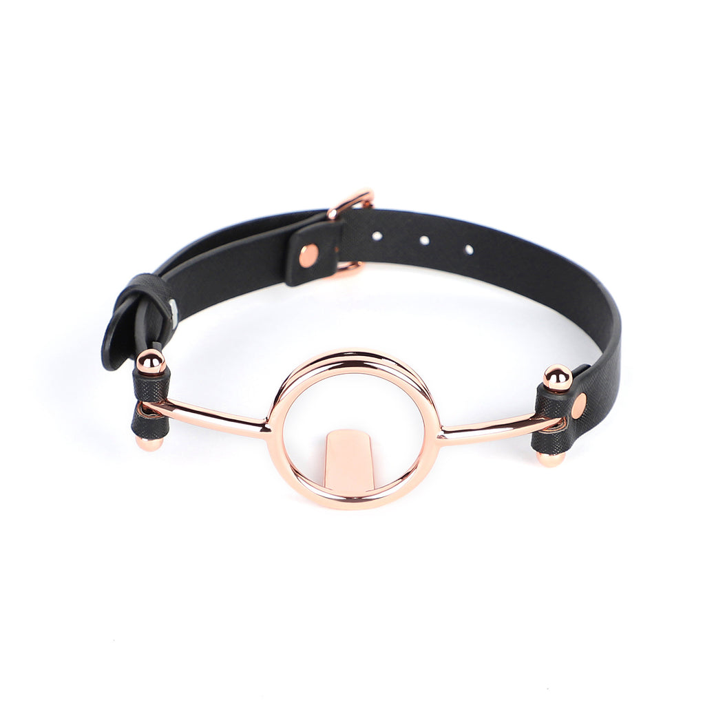 Leather Alloy Mouth Gag — BM21