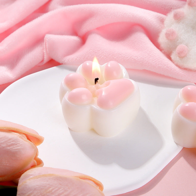Cat Paw Low Temperature Drip Candle for Sensory Play BM30