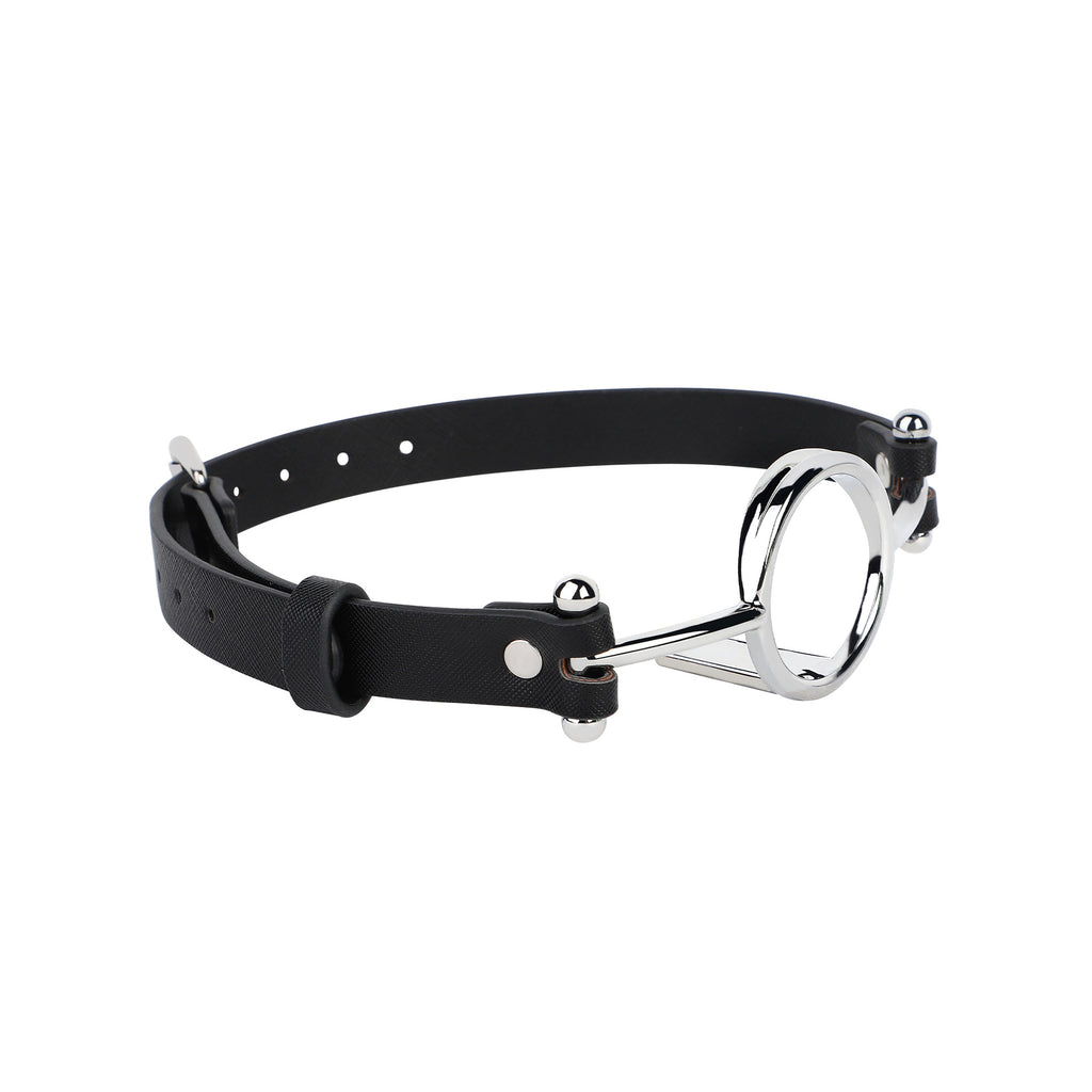 Leather Alloy Mouth Gag — BM21