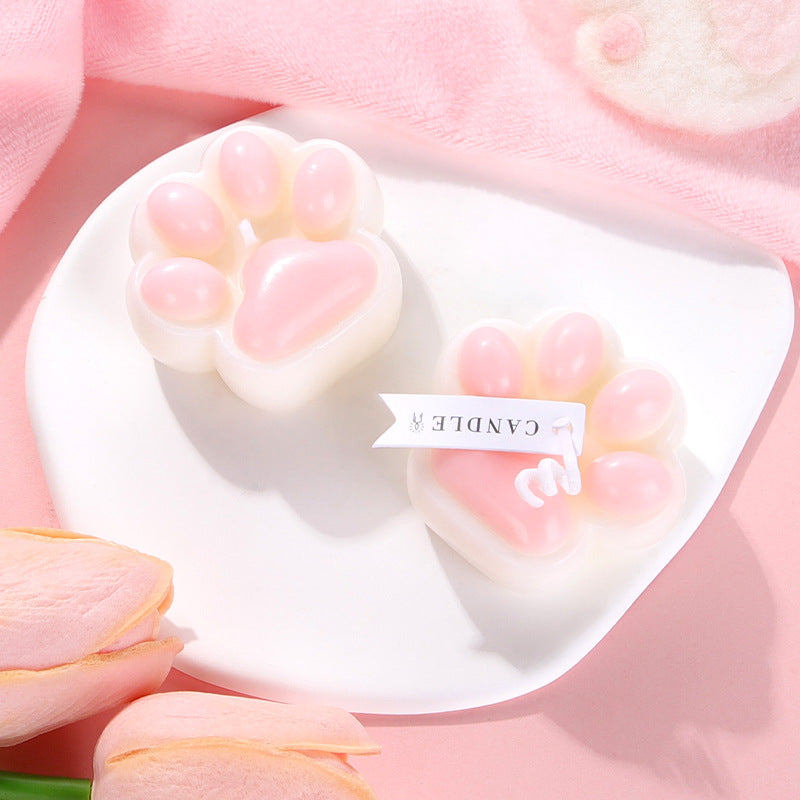 Cat Paw Low Temperature Drip Candle for Sensory Play BM30