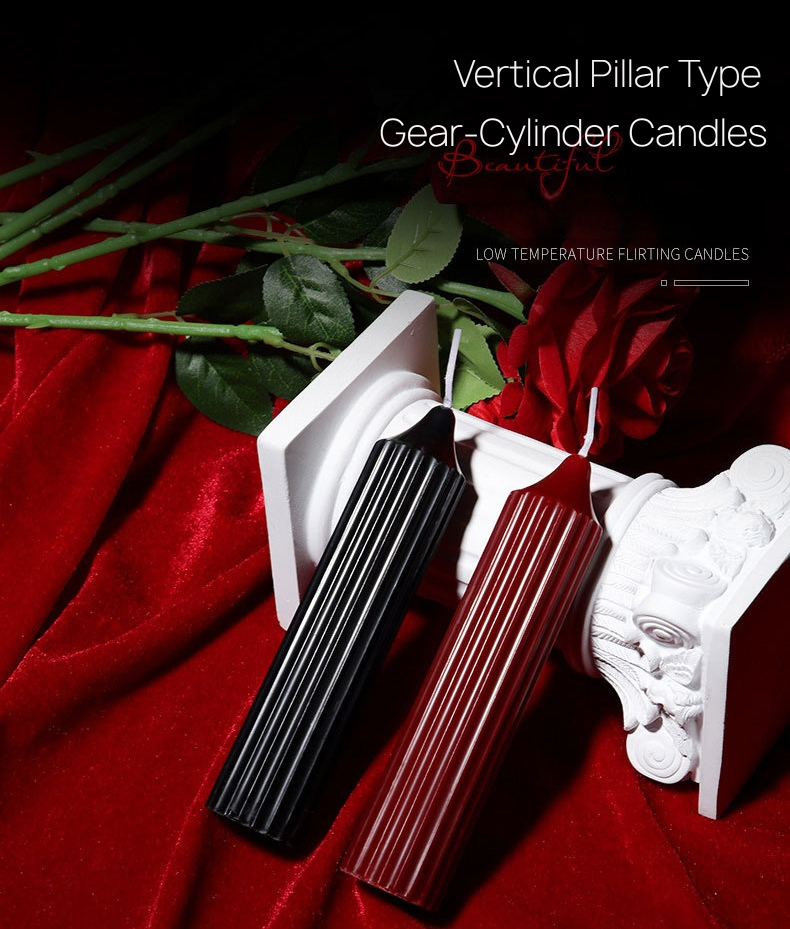 Large Low-Temp Sensory Candle for Wax Play BM28