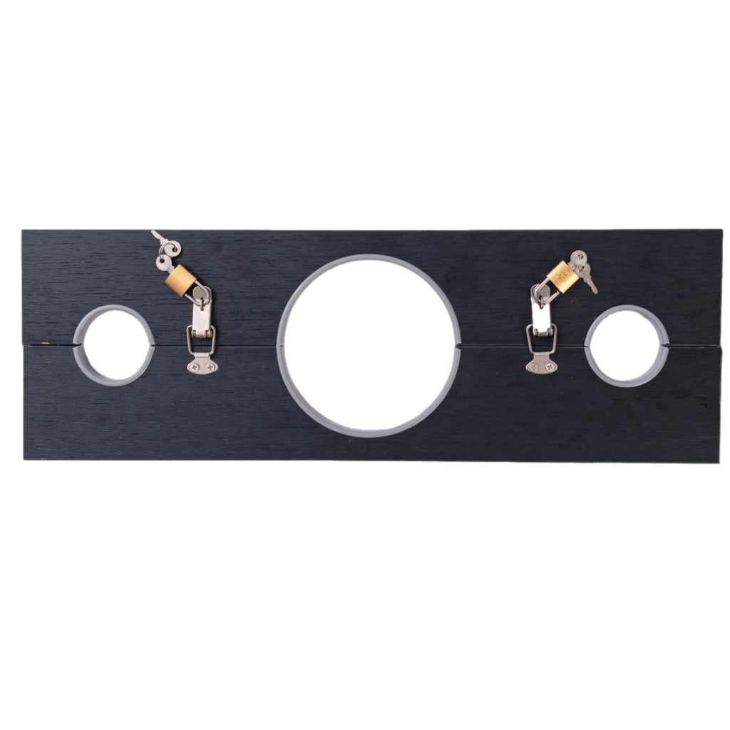 Locking Wooden Neck & Wrist Pillory BF36
