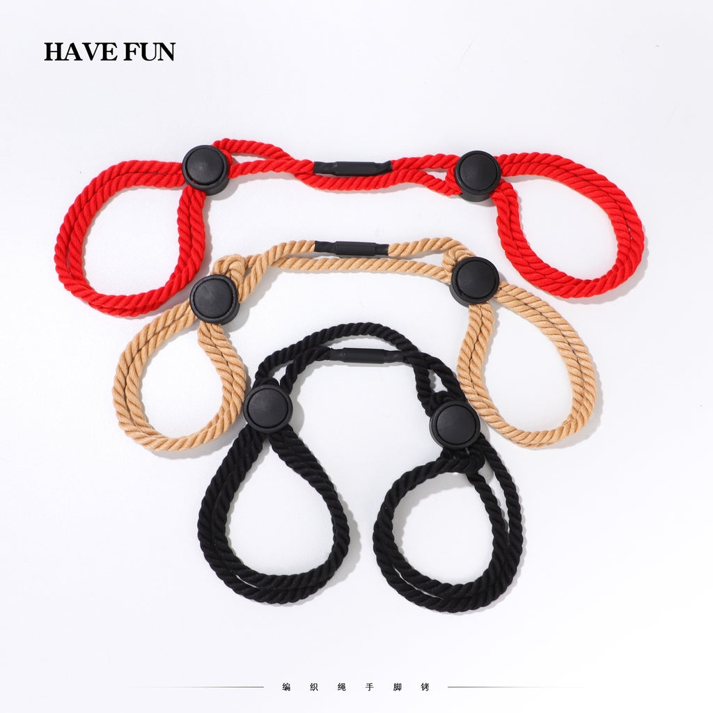 Adjustable Sex rope restraint handcuffs BM83