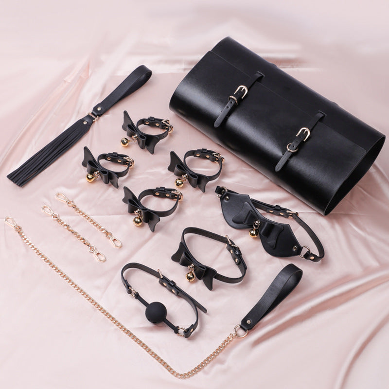 7-Piece Bow-Themed BDSM Bondage Set BM121