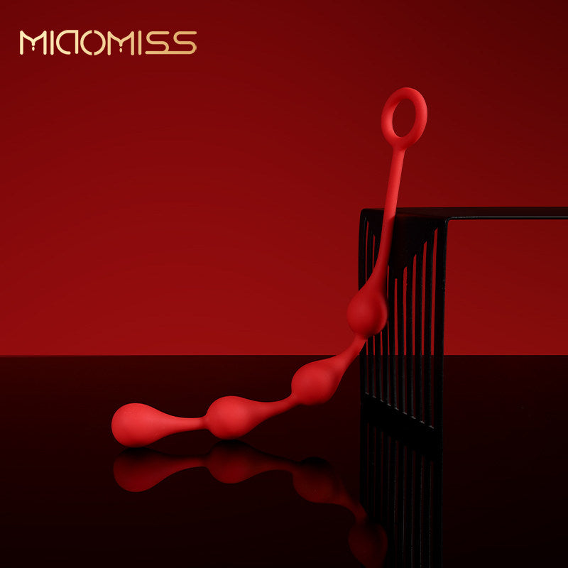 Red Silicone Butt & anal plug BM42
