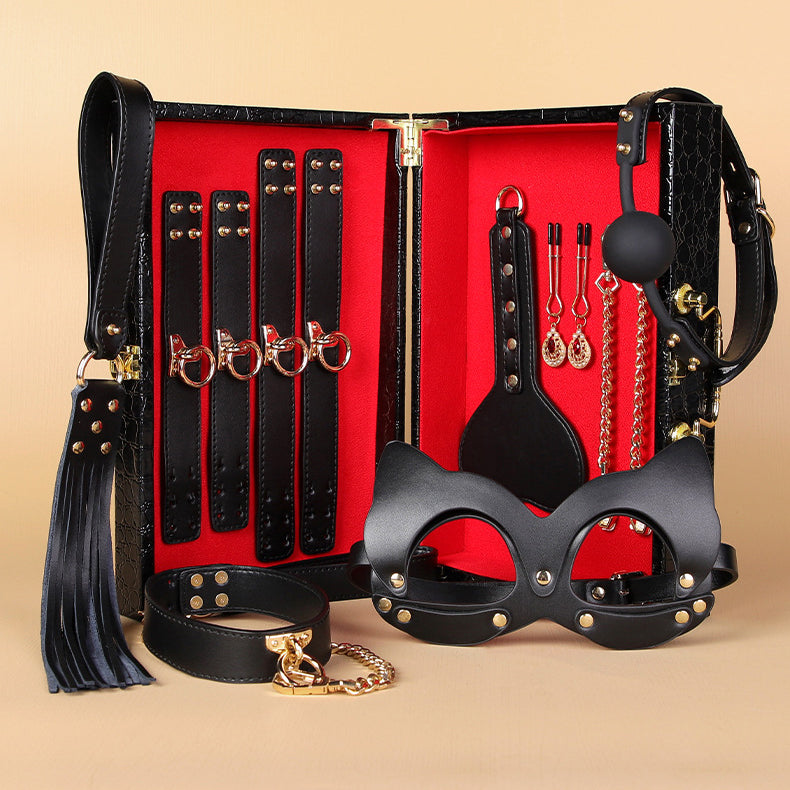 Bondage Kit 8-Piece Set With Storage Case BM74
