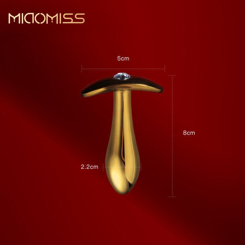 Luxury Gold Jeweled Butt Plug – Premium Metal Anal Plug BM37