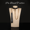 Black Slave Collar and Leash Set BM79