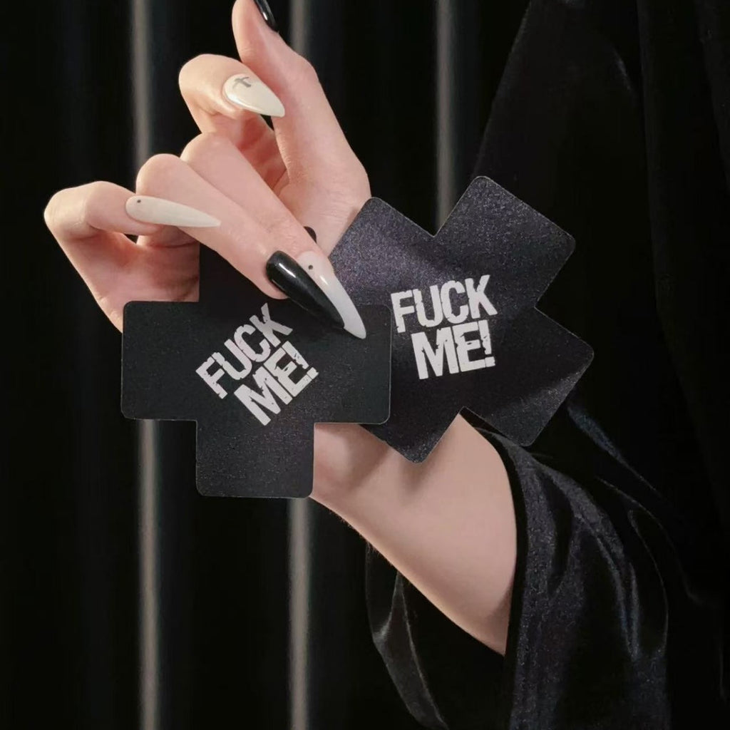 Cross Fetish Nipple Pasties BM67