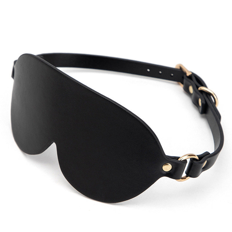 Adjustable PU Leather Blindfold BM76