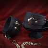 Thermochromic PU BDSM Wrist and Ankle Restraint Cuffs