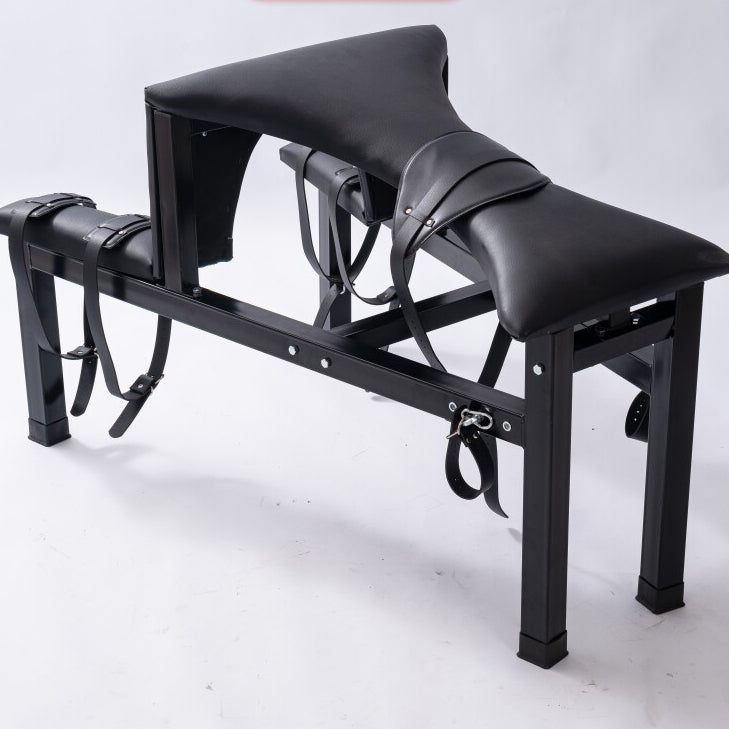Heavy-Duty Kneeling Bondage Bench with Restraints BF22
