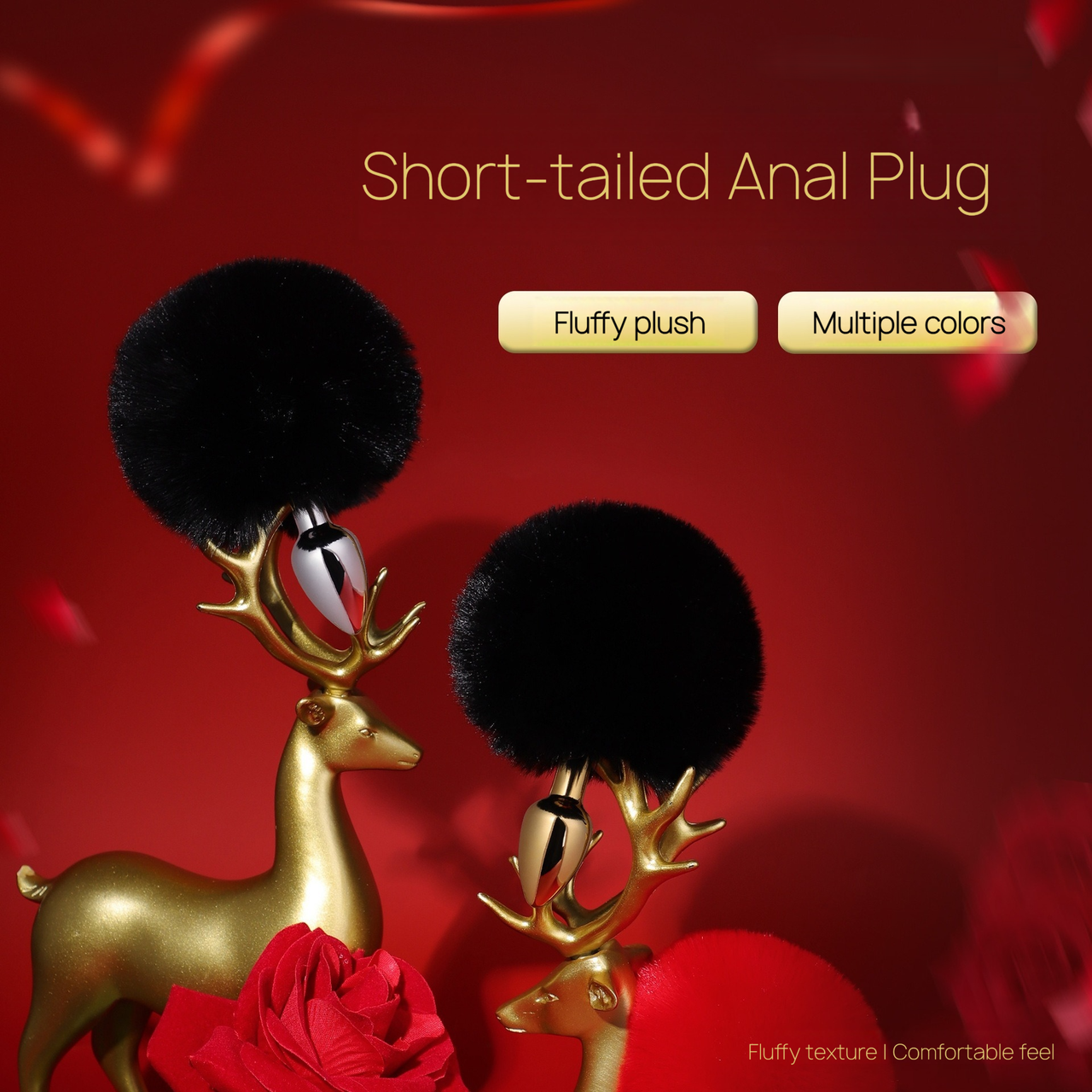 SM Cute Furry Butt Plug BM81