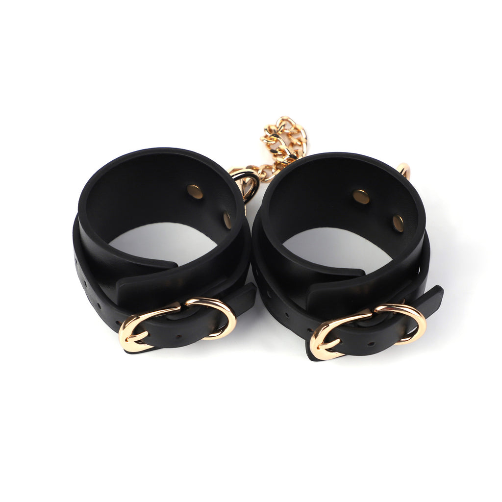 Black Handcuff & Ankle Cuff Set BM77