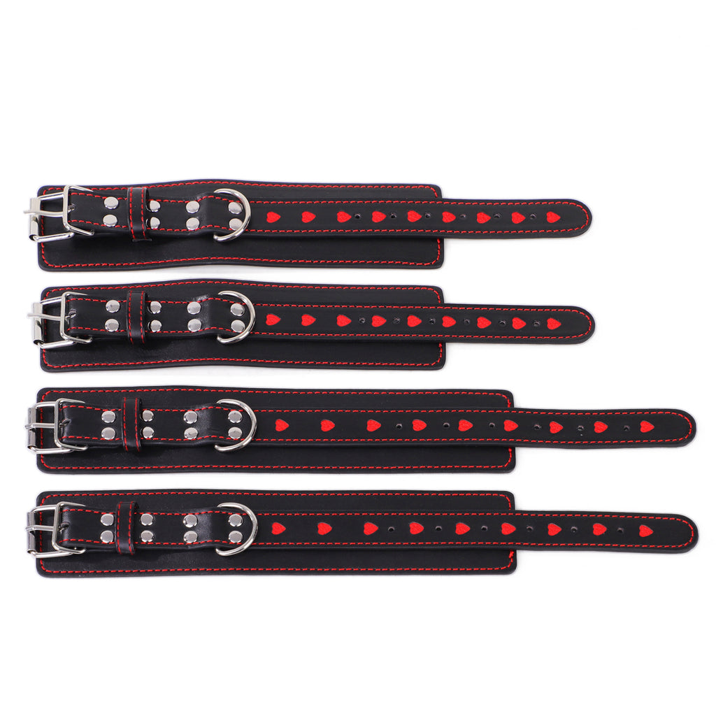 Heart-Pattern BDSM Spreader Bar Restraint Set BM131