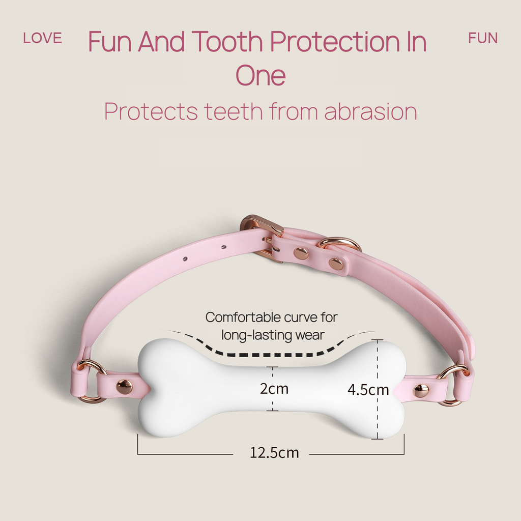 Silicone Bone Bit Gag BM66