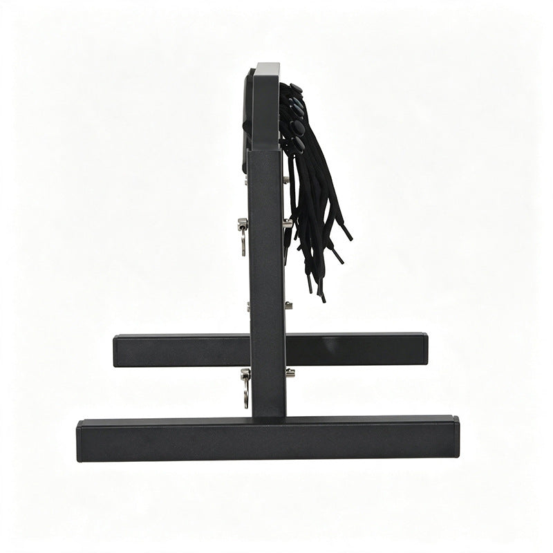 Freestanding Wooden BDSM Ankle Stocks Restraint Frame