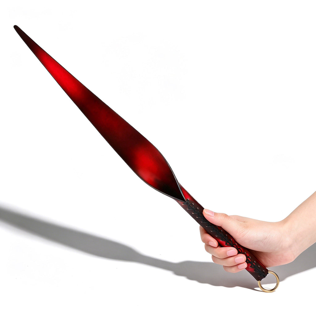 Thermochromic Willow Leaf BDSM Paddle Whip
