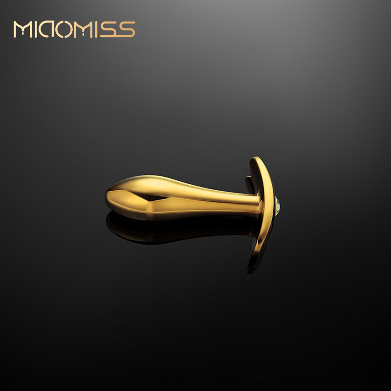 Luxury Gold Jeweled Butt Plug – Premium Metal Anal Plug BM37