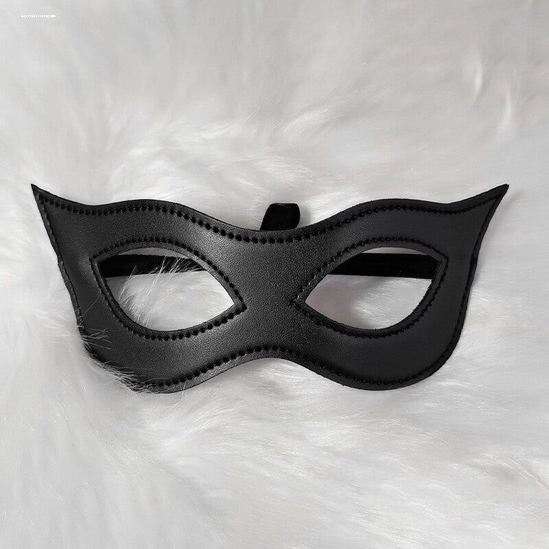 Cat-Style Leather Mask BM71