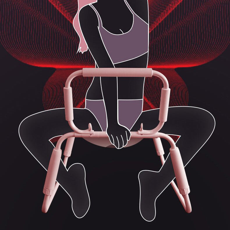 Adjustable Adult Positioning BDSM Chair and Foldable Arch Set BF52