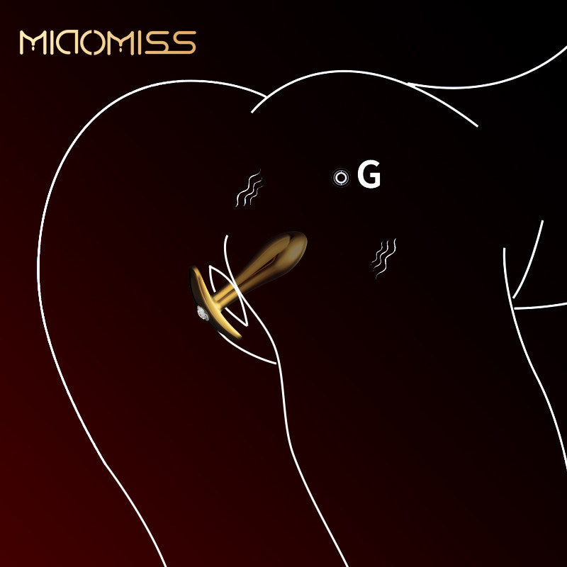Luxury Gold Jeweled Butt Plug – Premium Metal Anal Plug BM37