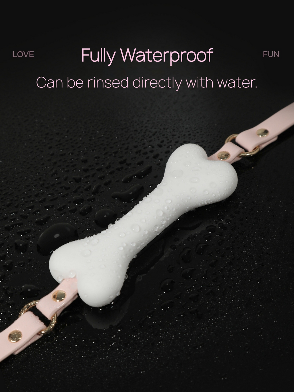 Silicone Bone Bit Gag BM66