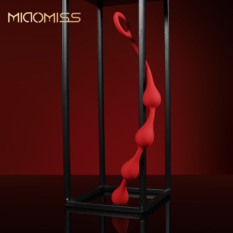 Red Silicone Butt & anal plug BM42