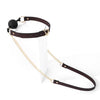 Thermochromic BDSM Ball Gag with Detachable Leash BM127