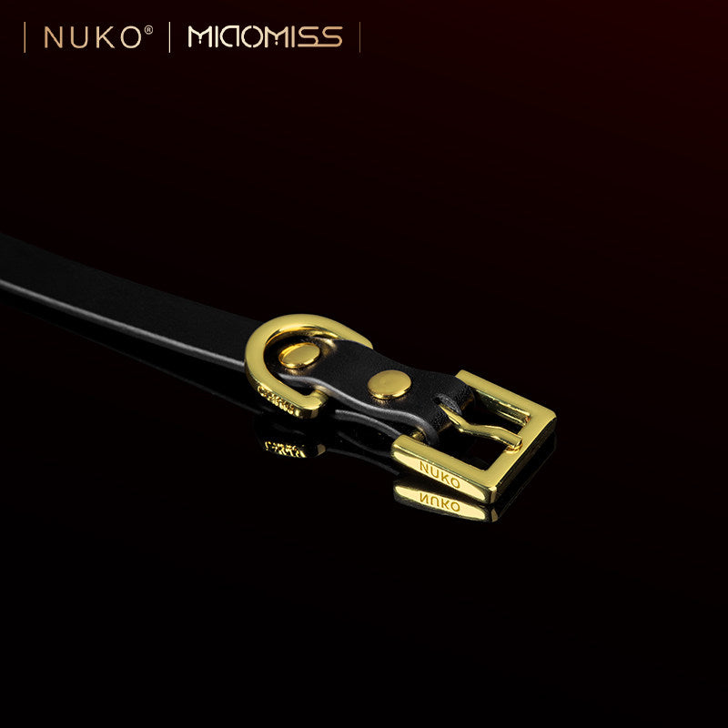 Luxury Black & Gold Ball Gag BM43