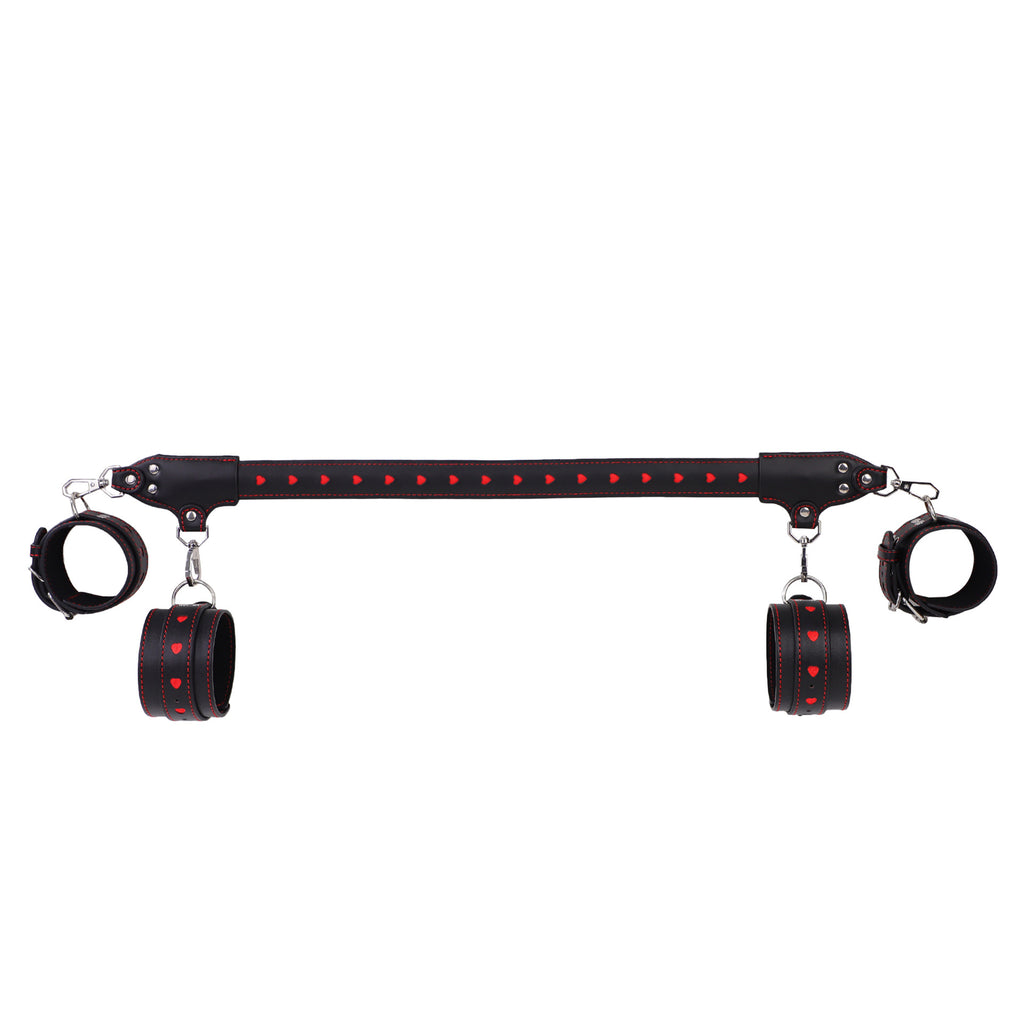 Heart-Pattern BDSM Spreader Bar Restraint Set BM131