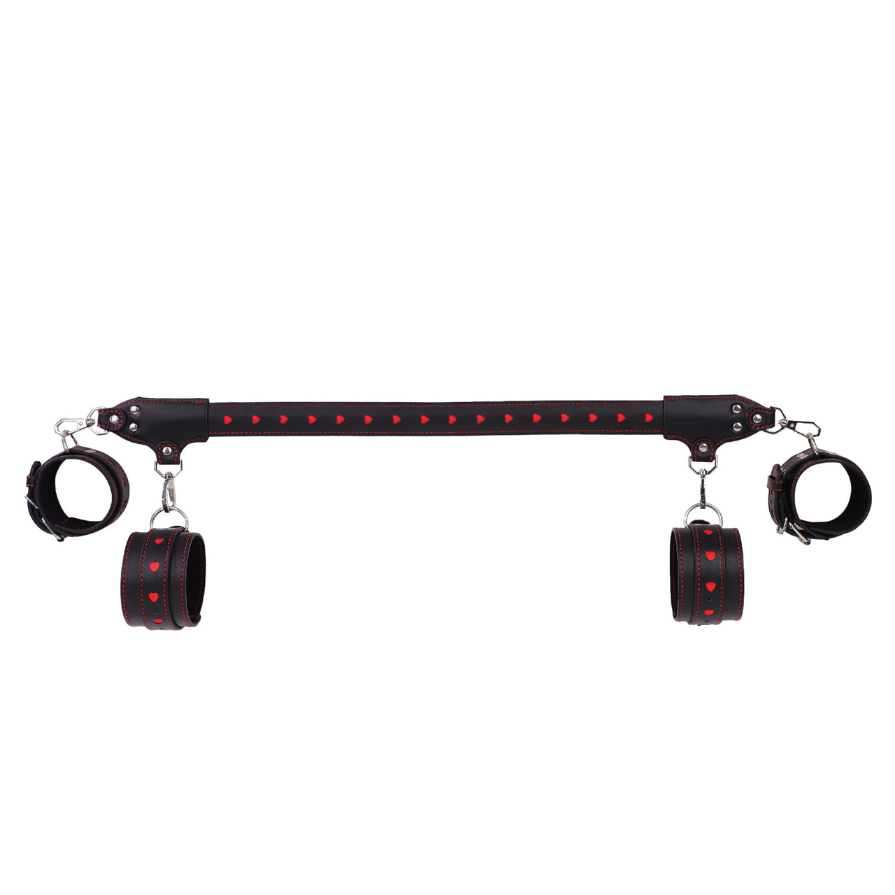 Heart-Pattern BDSM Spreader Bar Restraint Set BM131