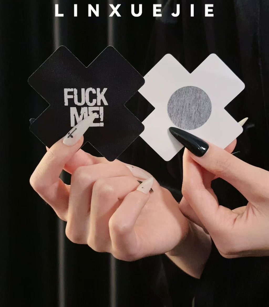 Cross Fetish Nipple Pasties BM67