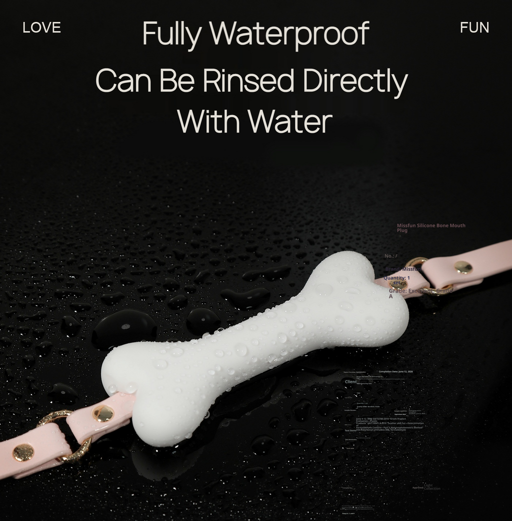 Silicone Bone Bit Gag BM66