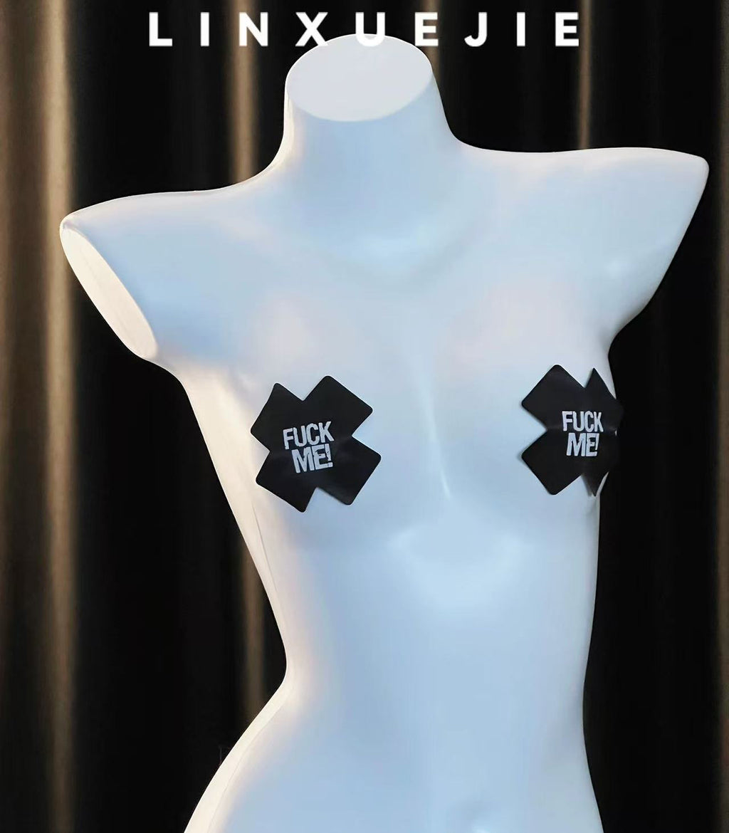 Cross Fetish Nipple Pasties BM67