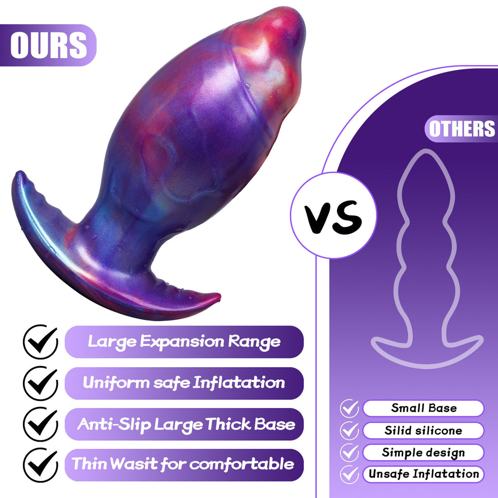 Inflatable Silicone Butt Plug BM46