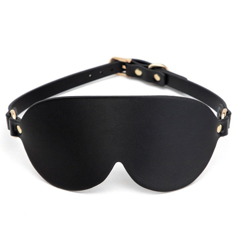 Adjustable PU Leather Blindfold BM76