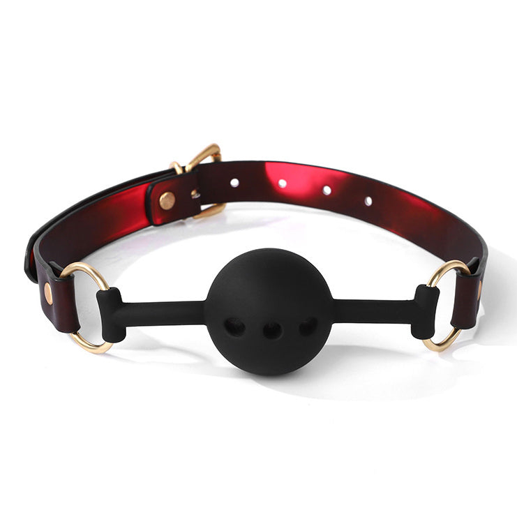 Thermochromic BDSM Ball Gag with Detachable Leash BM127
