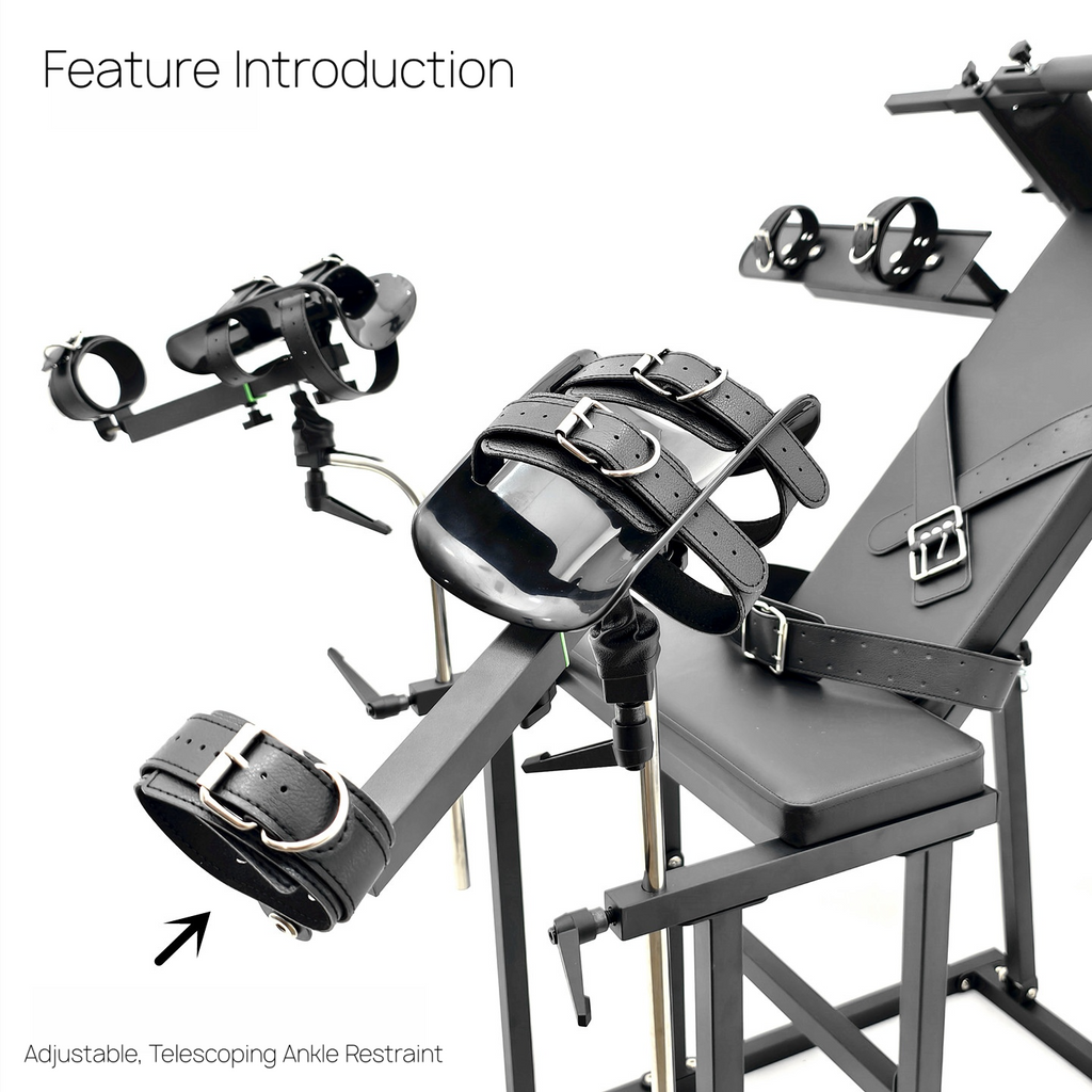 Full-Size Bondage Chair with Restraints BF14