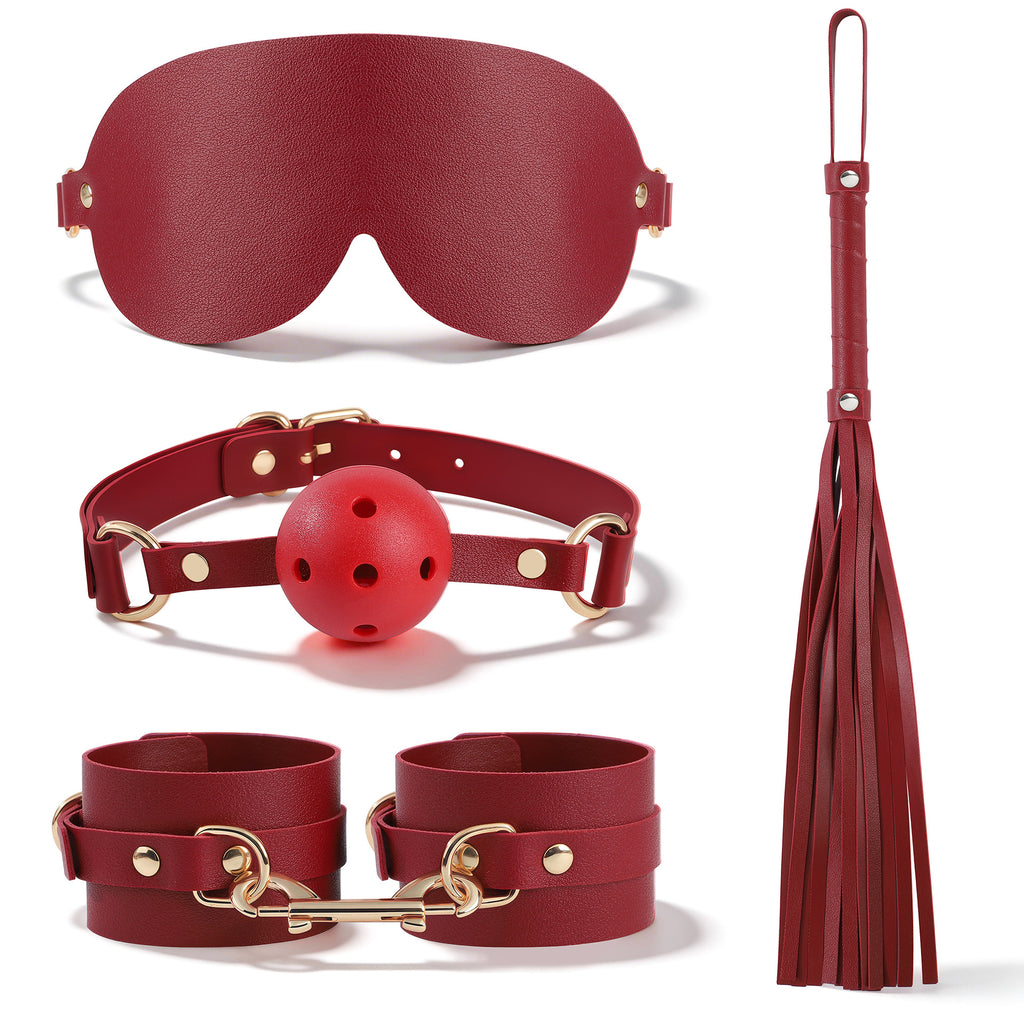 4-Piece BDSM Bondage Play Set