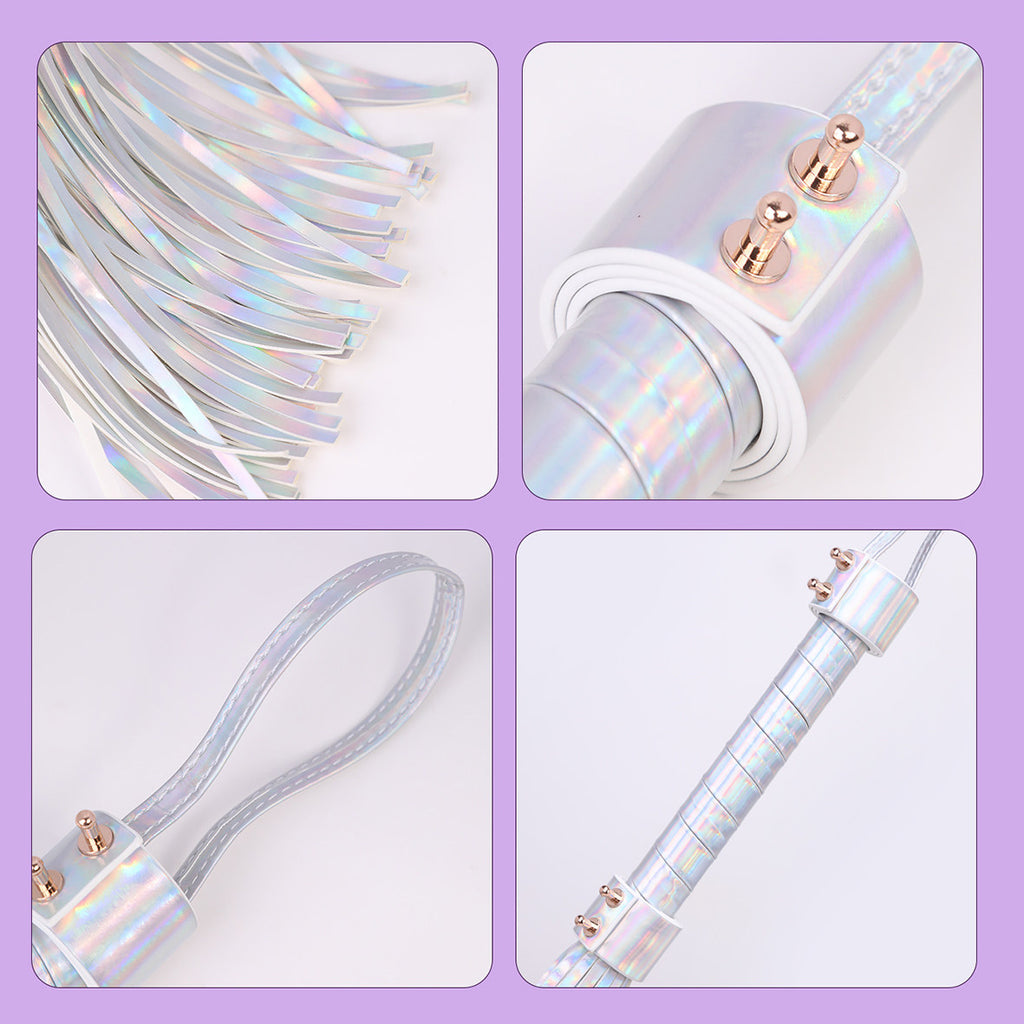 Double-Stud PVC BDSM Flogger Whip