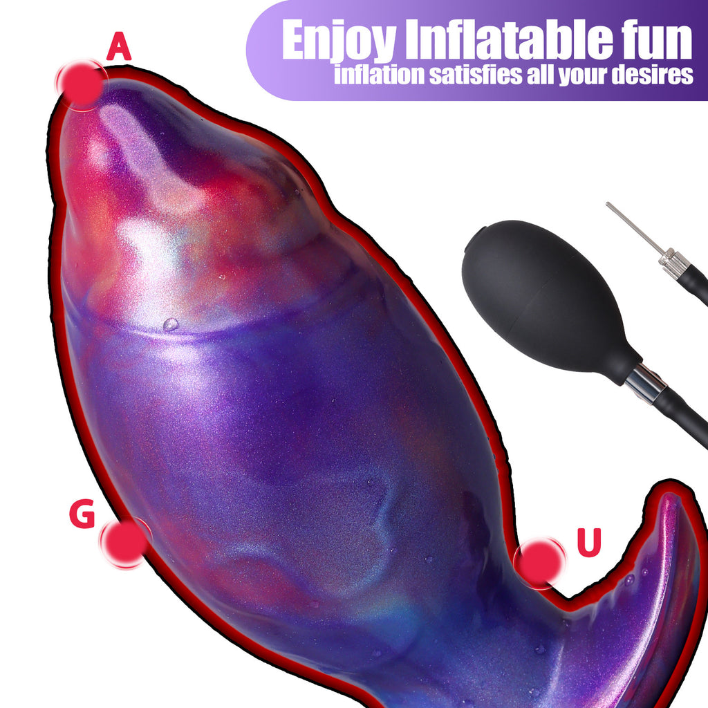 Inflatable Silicone Butt Plug BM46
