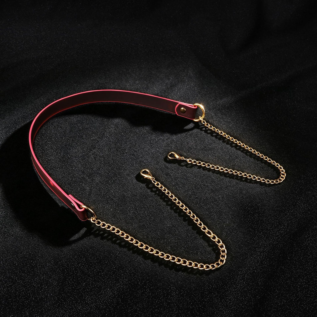 Thermochromic BDSM Ball Gag with Detachable Leash BM127