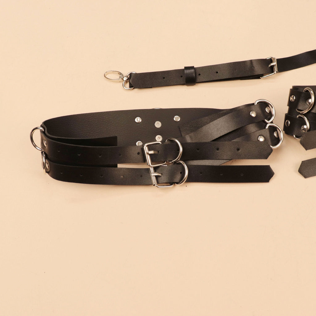 Hogtie Bondage Set Thigh Sex Cuffs BM10