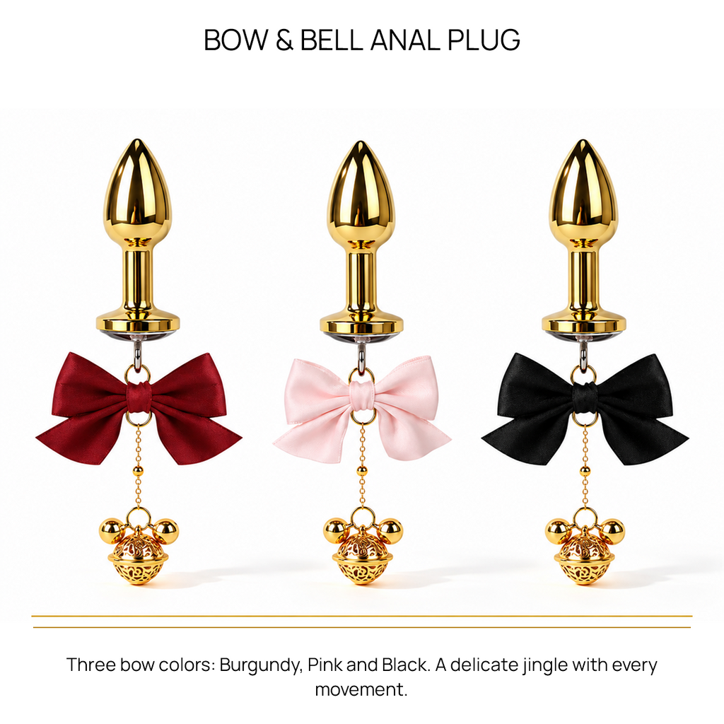 BDSM Bow & Bell Anal Plug