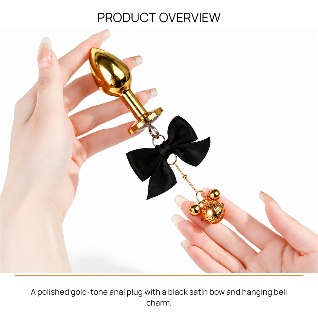 BDSM Bow & Bell Anal Plug