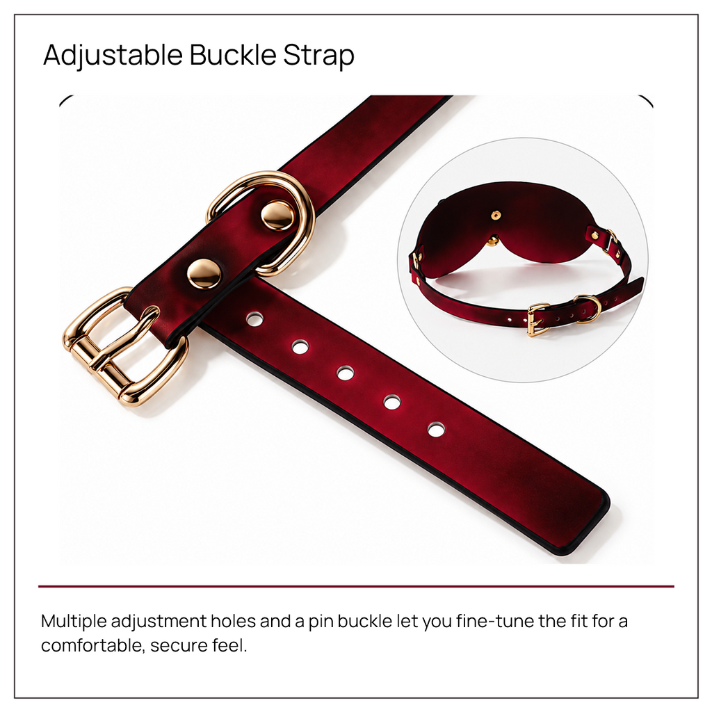 Temperature-Reactive Bow BDSM Blindfold