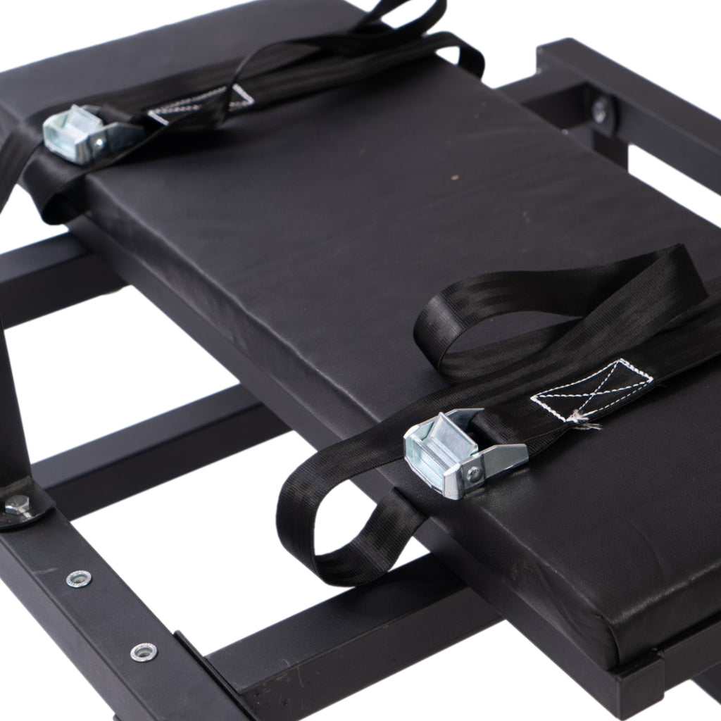 Mobile BDSM Restraint Bench with Overhead Gantry