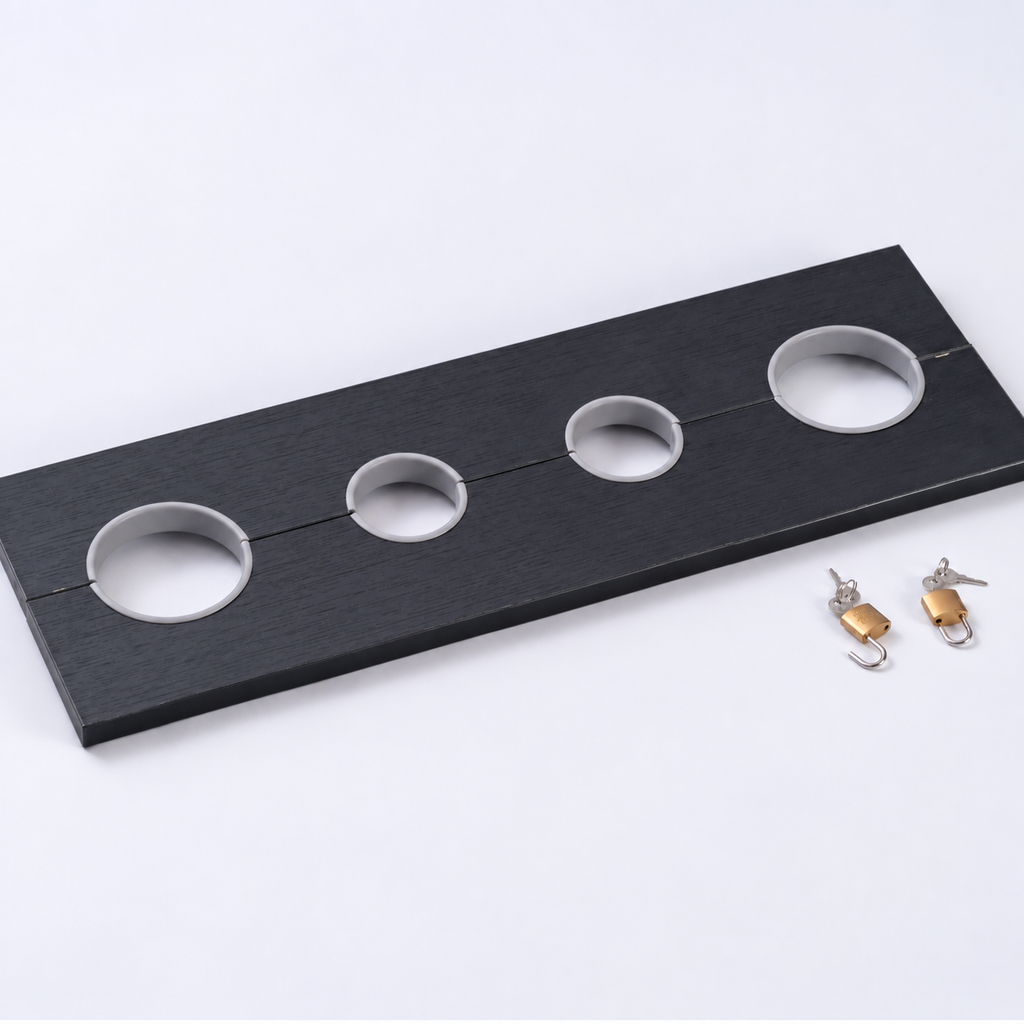 Locking Wooden Neck & Wrist Pillory BF36