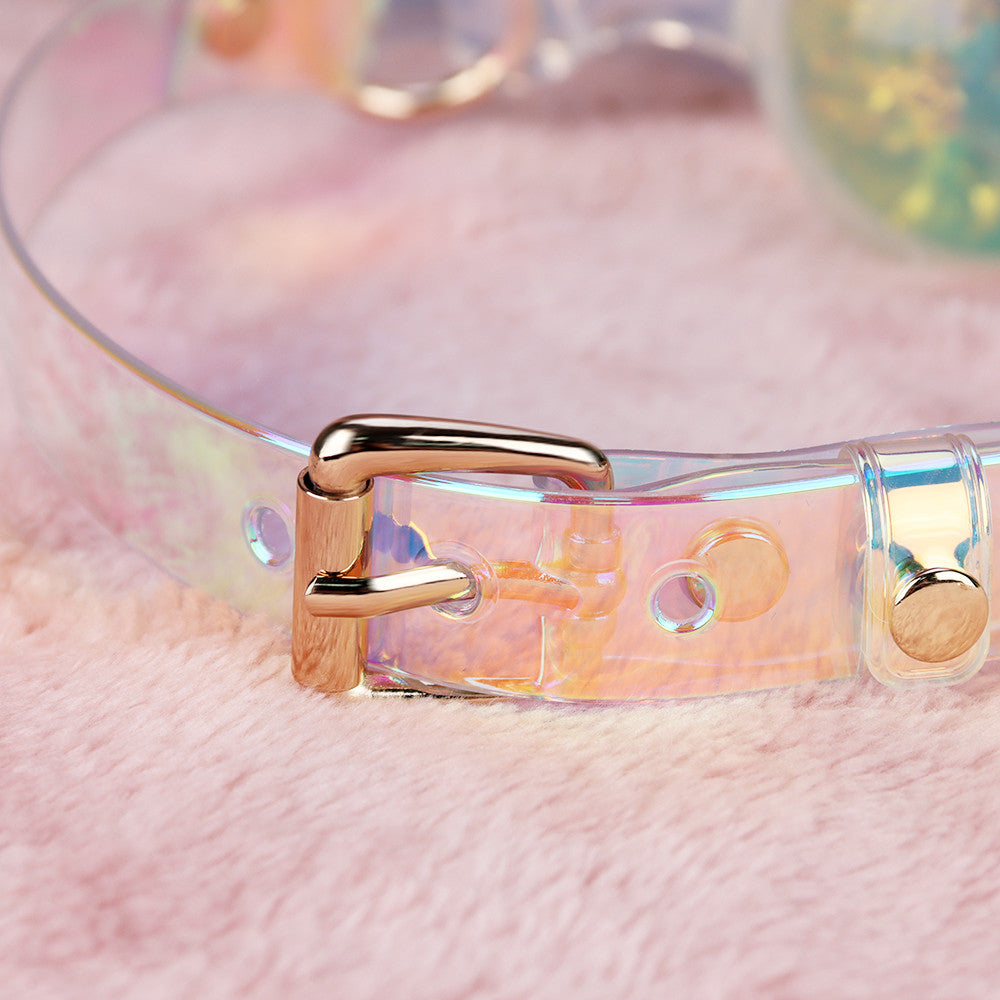 Laser Iridescent Pearl Ball Gag BM16